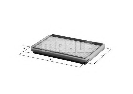 KNECHT LA 16 Filter, interior air